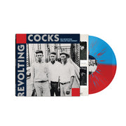 REVOLTING COCKS 'NO DEVOTION/YOU OFTEN FORGET' LP (Red/Blue Split Splatter Vinyl)