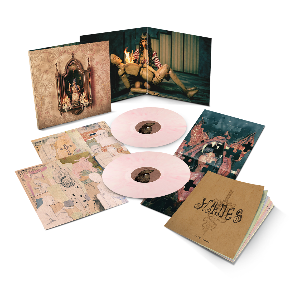 MELANIE MARTINEZ 'HADES' 2LP - VICTORIAN BLUSH