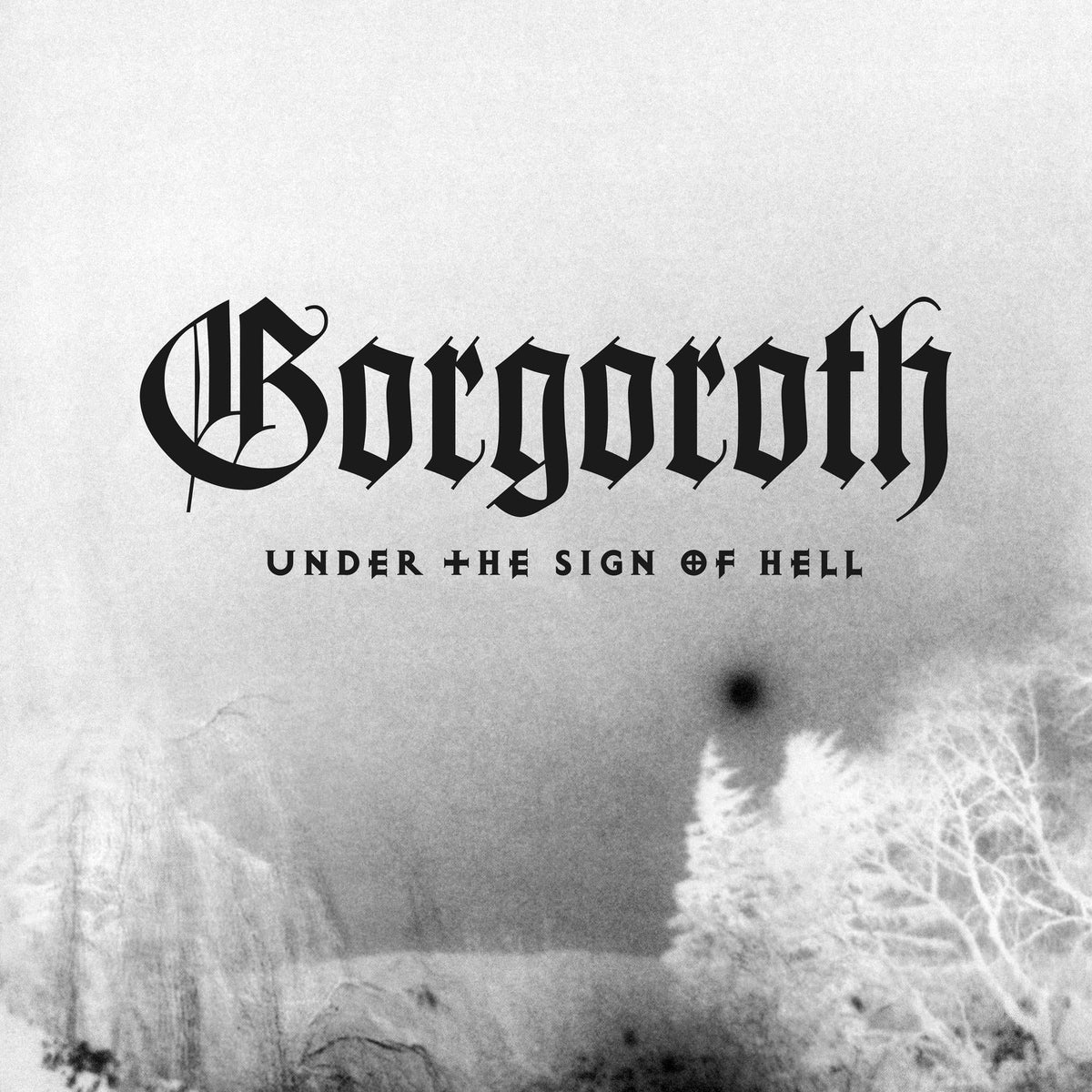GORGOROTH 'UNDER THE SIGN OF HELL' LP - LTD. - WHITE/BLACK/MARBLED