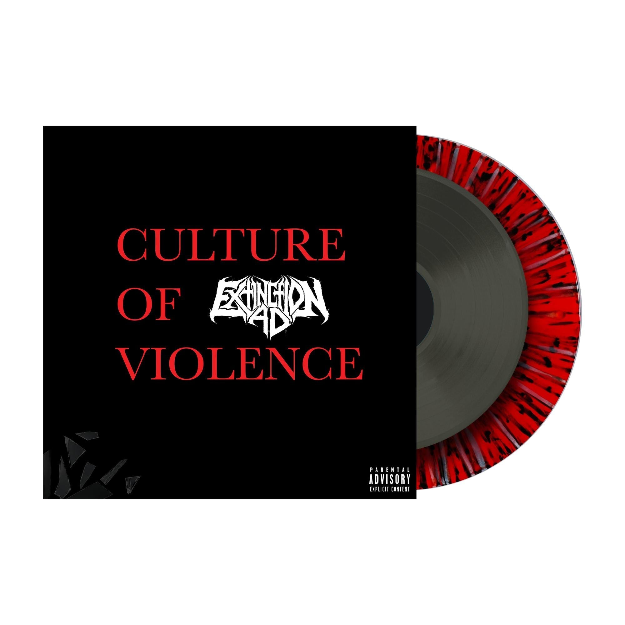 EXTINCTION A.D. 'CULTURE OF VIOLENCE' 2LP - COLOR