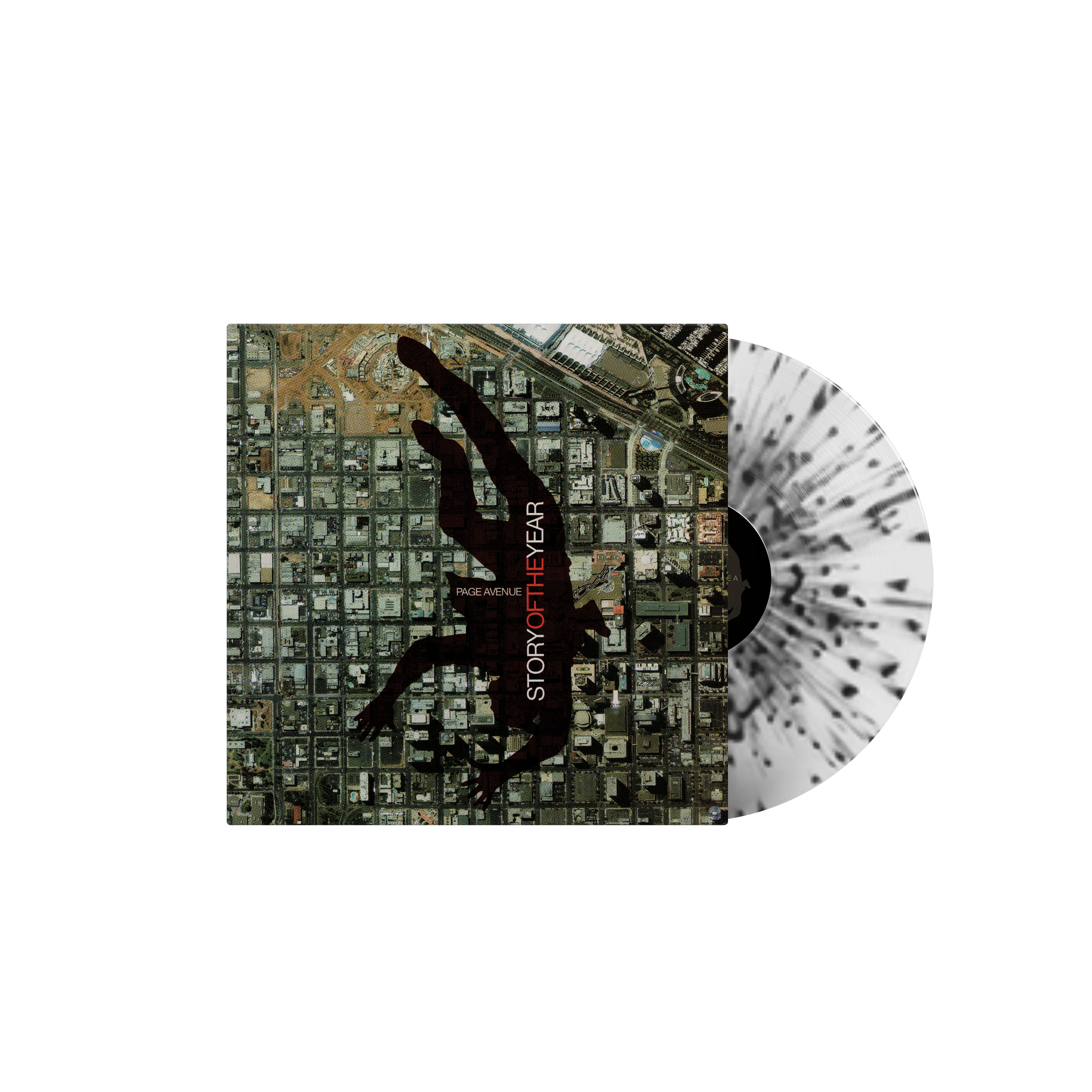 STORY OF THE YEAR ‘PAGE AVENUE’ LP - EXCLUSIVE - LTD. 300 - MILKY CLEAR/BLACK/SPLATTER