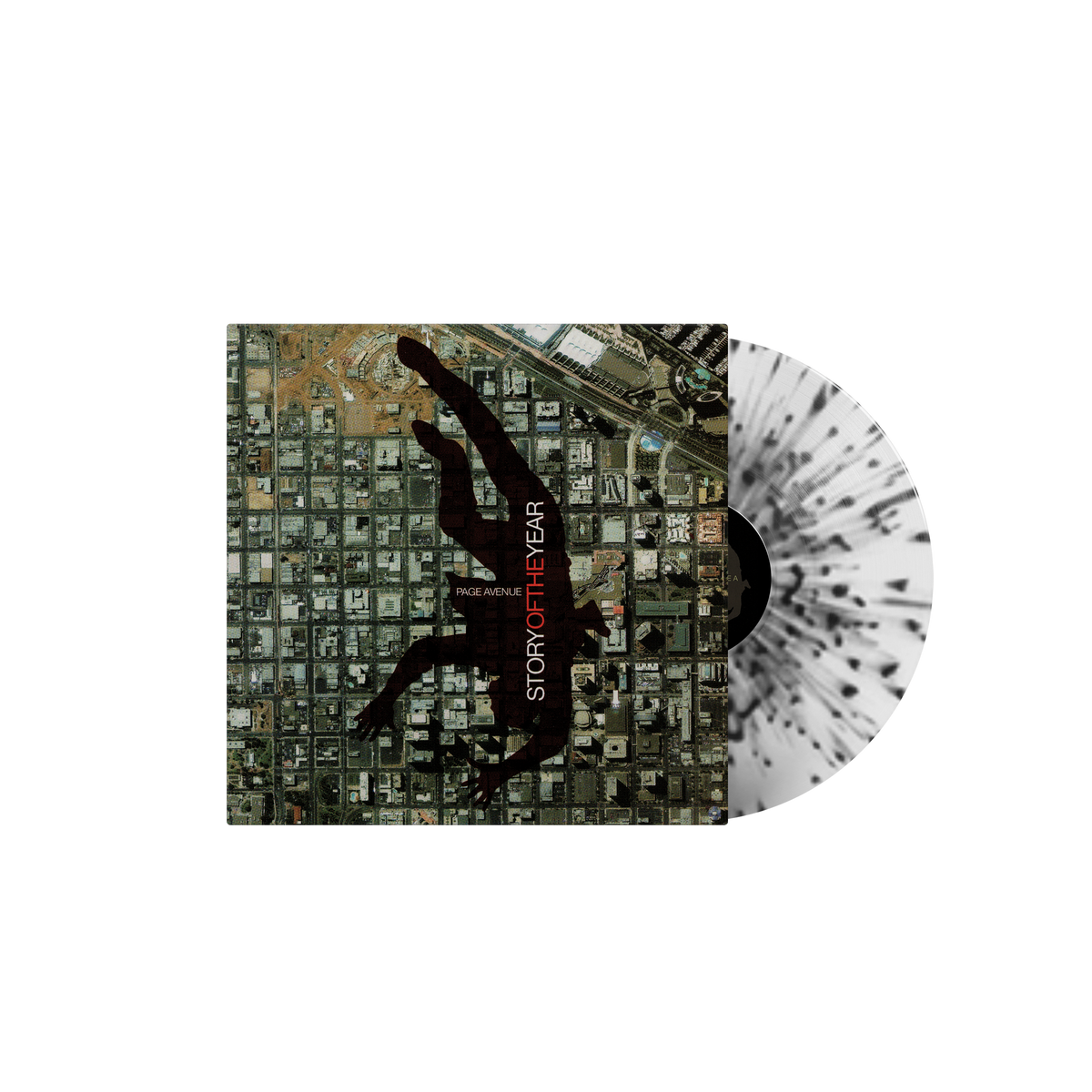 STORY OF THE YEAR ‘PAGE AVENUE’ LP - EXCLUSIVE - LTD. 300 - MILKY CLEAR/BLACK/SPLATTER