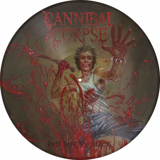 CANNIBAL CORPSE 'RED BEFORE BLACK' LP - PICTURE DISC