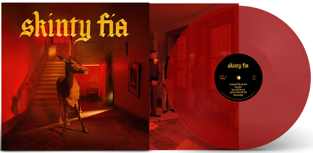 FONTAINES DC 'SKINTY FIA' LP - LTD. 750 - TRANSPARENT RED