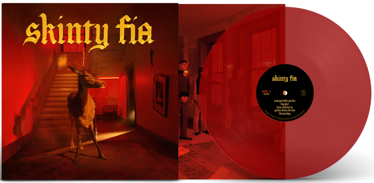 FONTAINES DC 'SKINTY FIA' LP - LTD. 750 - TRANSPARENT RED