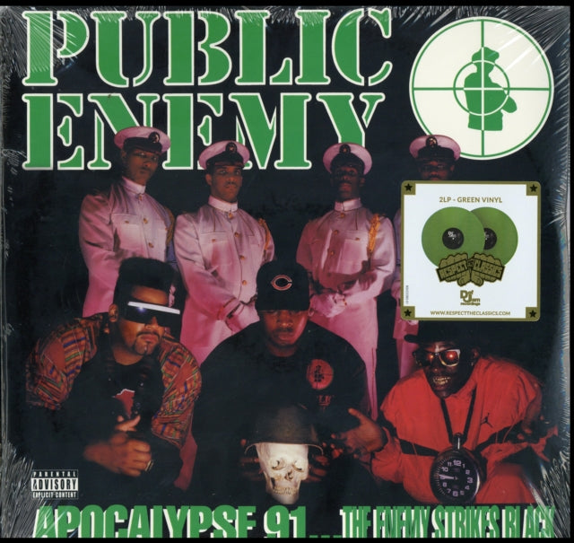 PUBLIC ENEMY APOCALYPSE 91: THE ENEMY STRIKES BLACK' 2LP - GREEN