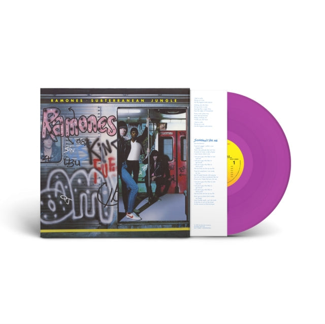 RAMONES 'SUBTERRANEAN JUNGLE' LP - VIOLET