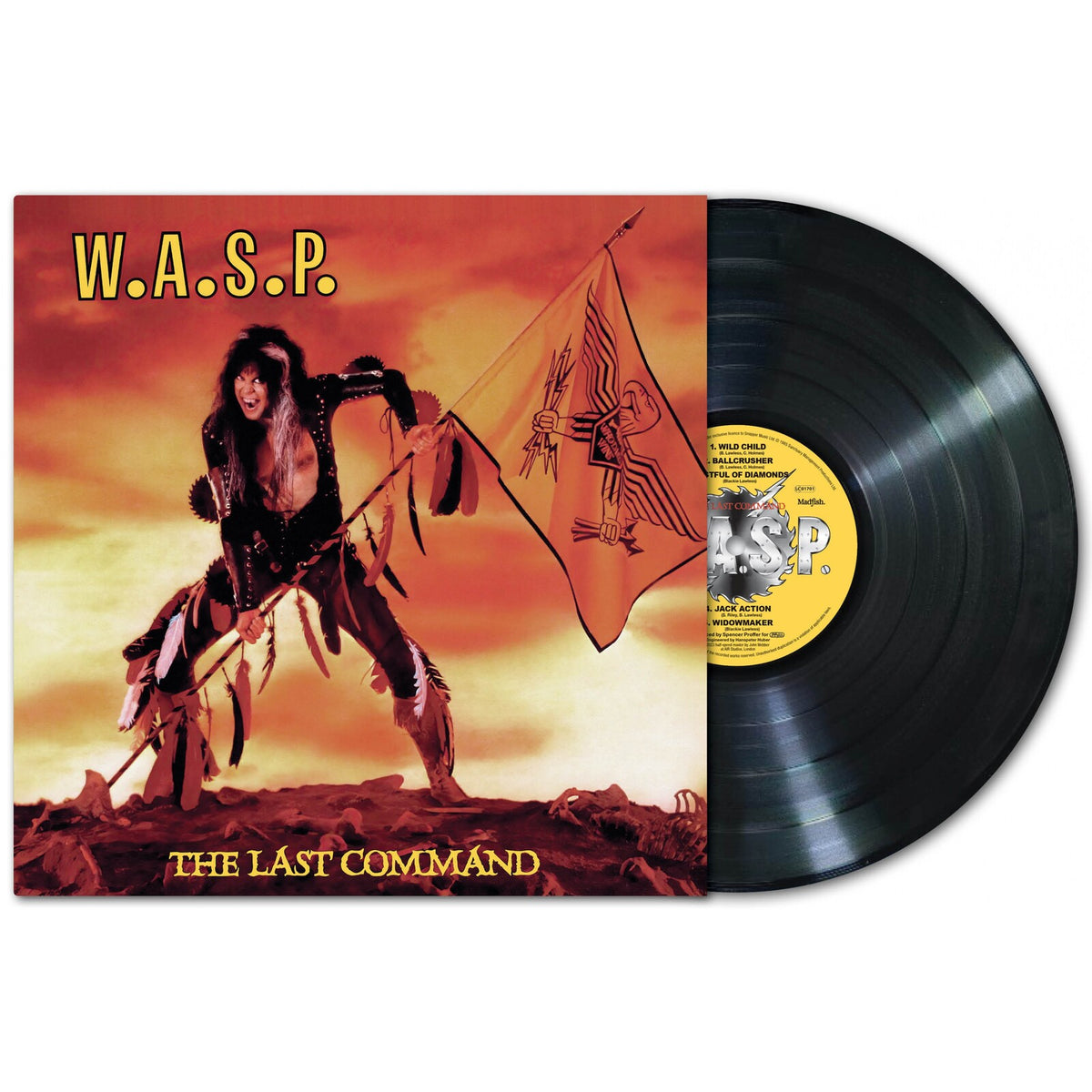 W.A.S.P. 'THE LAST COMMAND' HALF SPEED LP