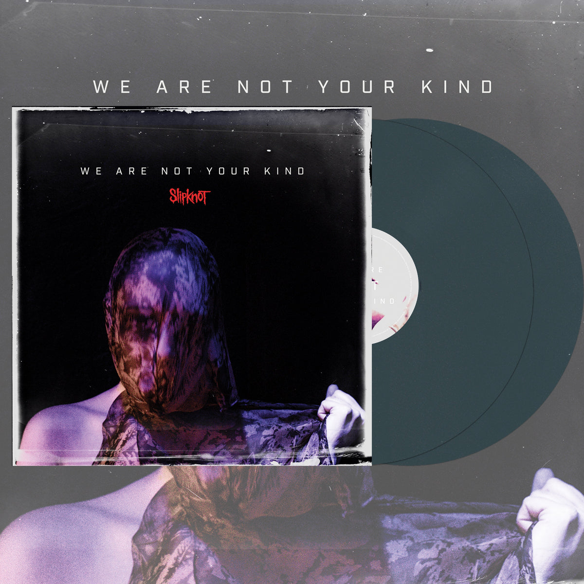 SLIPKNOT 'WE ARE NOT YOUR KIND' 2LP - BLUE