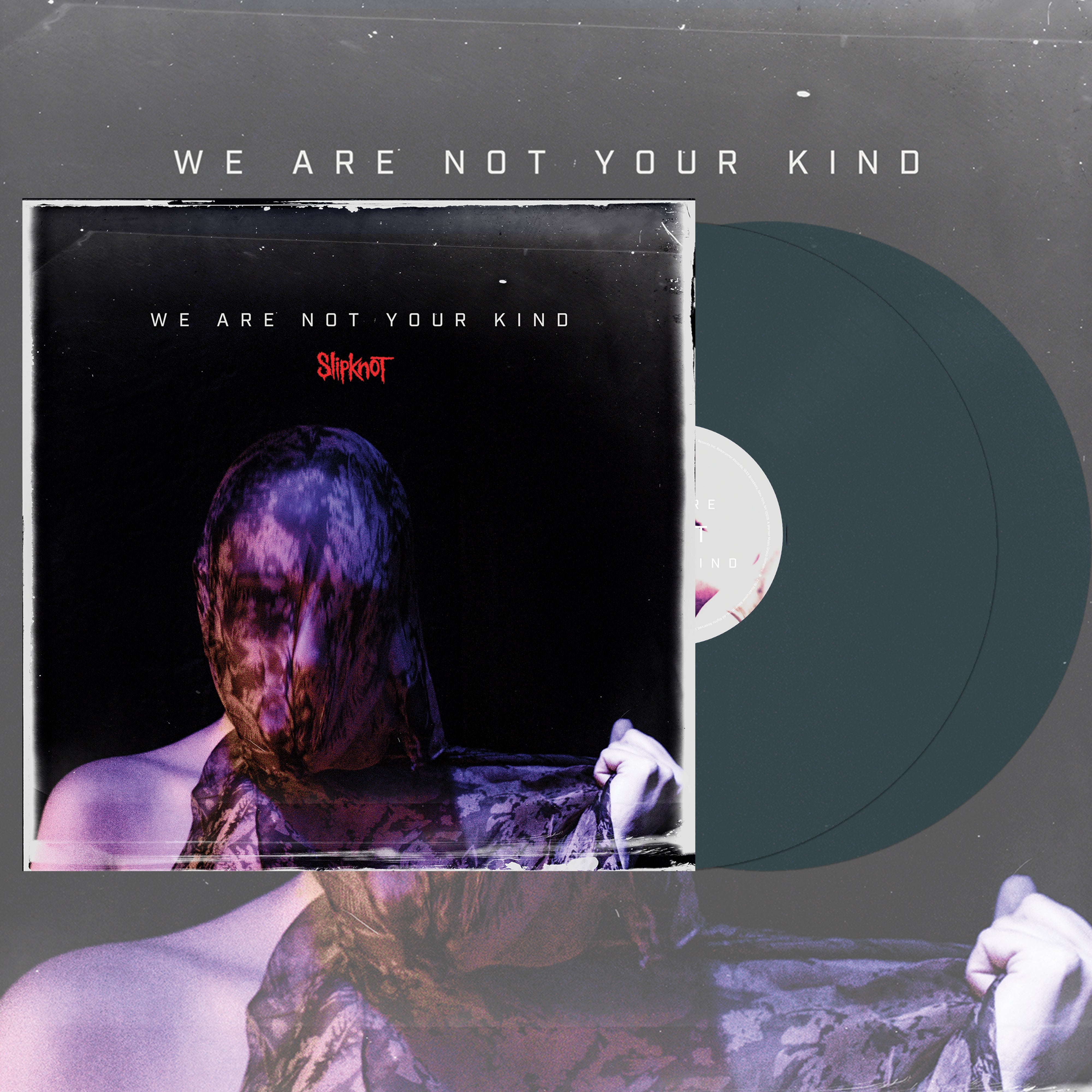 SLIPKNOT 'WE ARE NOT YOUR KIND' 2LP - BLUE