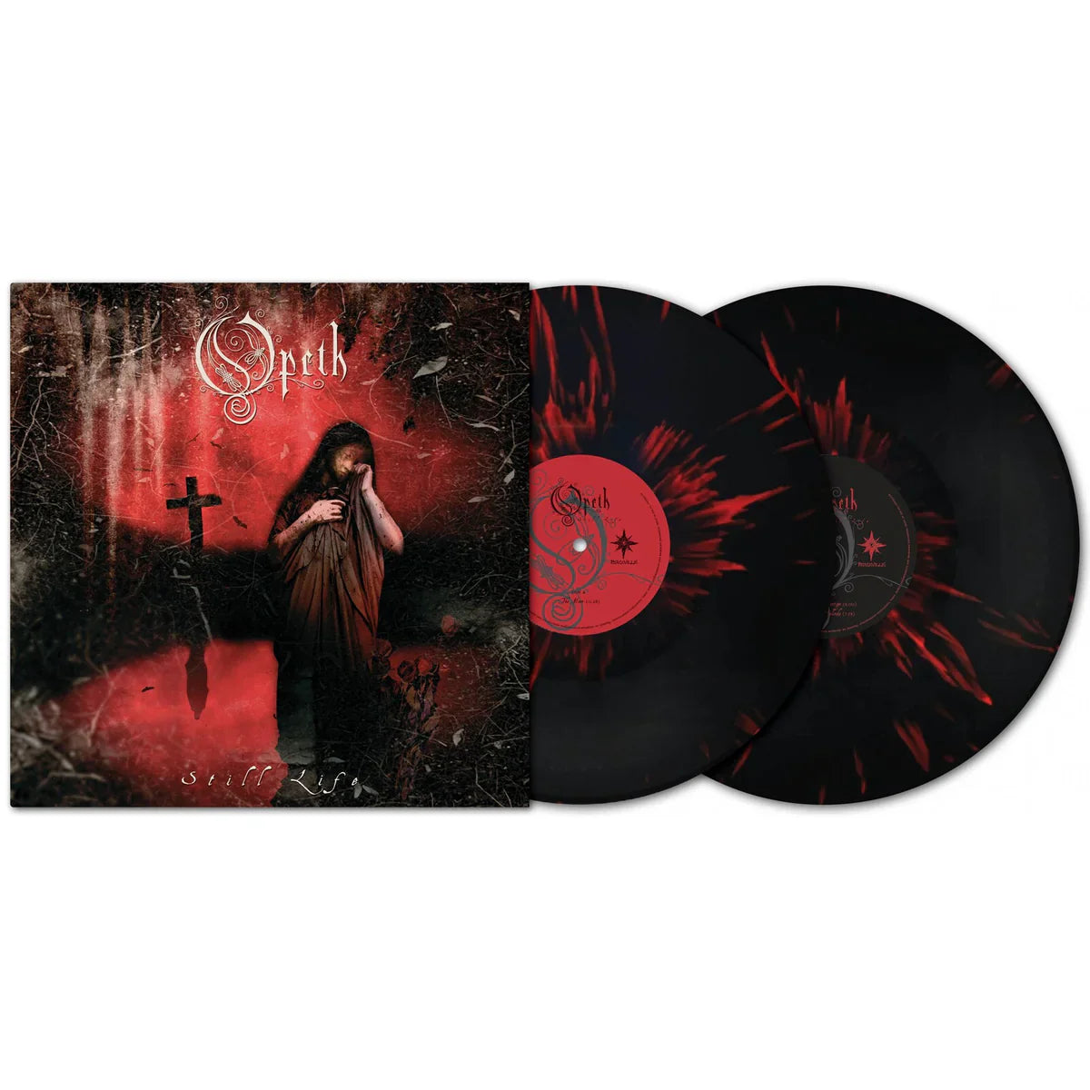 OPETH 'STILL LIFE' 2LP (25th Anniversary, Black & Red Splatter Vinyl)