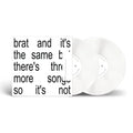 CHARLI XCX 'BRAT AND IT'S THE SAME BUT THERE'S THREE MORE SONGS SO IT'S NOT' 2LP - WHITE