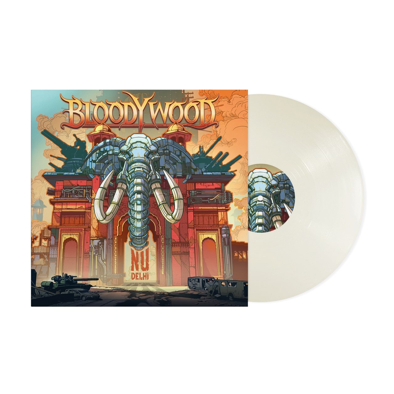 BLOODYWOOD 'NU DEHLI' LP - WHITE