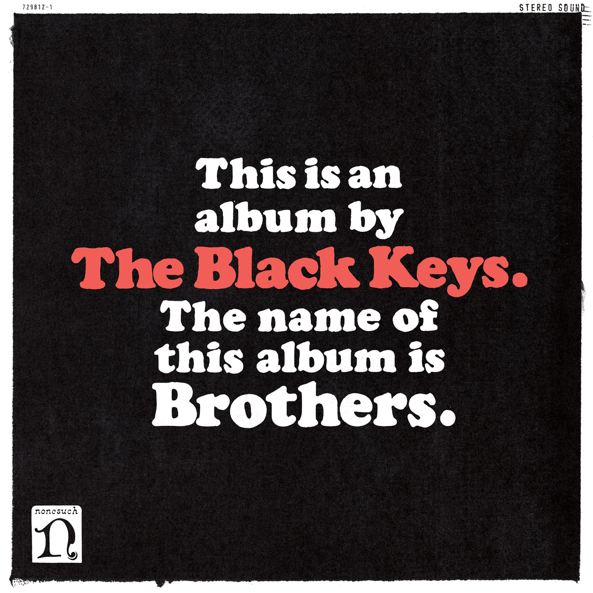 THE BLACK KEYS 'BROTHERS' 2LP (Cola Bottle Clear Vinyl)