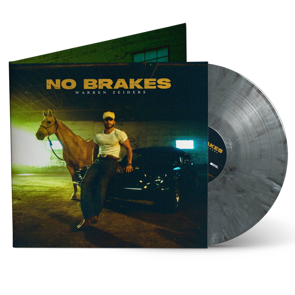 WARREN ZEIDERS 'NO BRAKES' LP (Eco-Mix Graphite Vinyl)