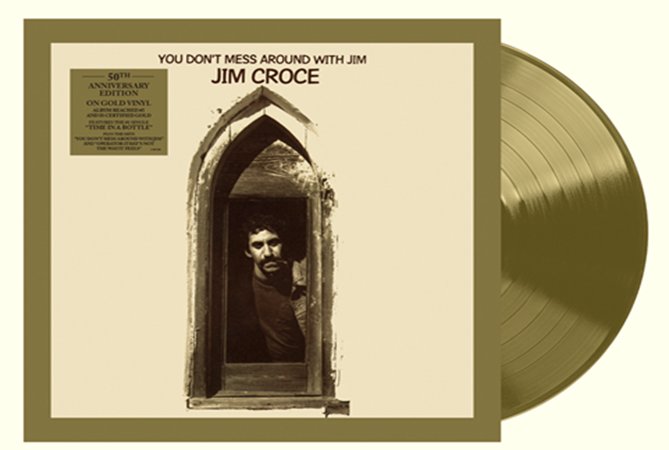 JIM CROCE 'YOU DON'T MESS AROUND WITH JIM' LP - 50TH ANNIVERSARY EDITION