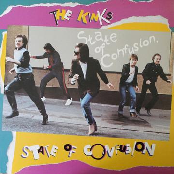 THE KINKS 'STATE OF CONFUSION' LP - LTD. - TRANSLUCENT GOLD/BLUE/ORANGE/SWIRL