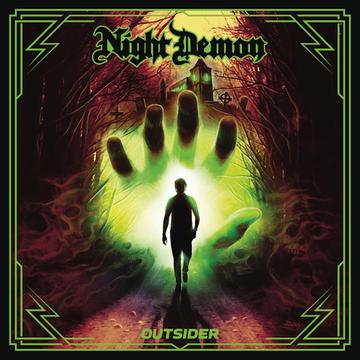 NIGHT DEMON 'OUTSIDER' LP - COKE BOTTLE CLEAR