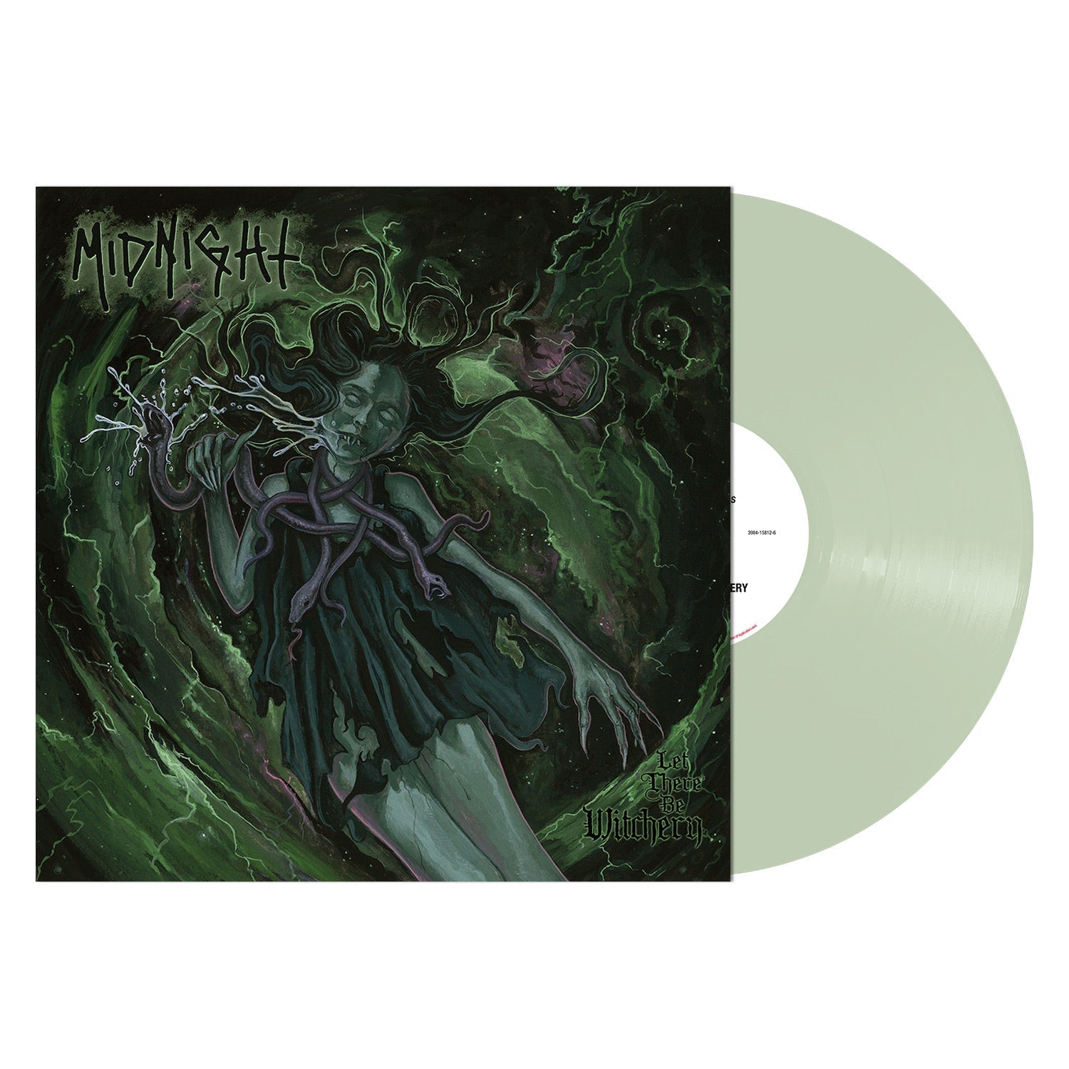 MIDNIGHT 'LET THERE BE WITCHERY' LP - COKE BOTTLE CLEAR