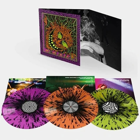 KING GIZZARD & THE LIZARD WIZARD 'LIVE IN HOUSTON '24' 3LP - TRIPLE GATEFOLD - SPLATTER