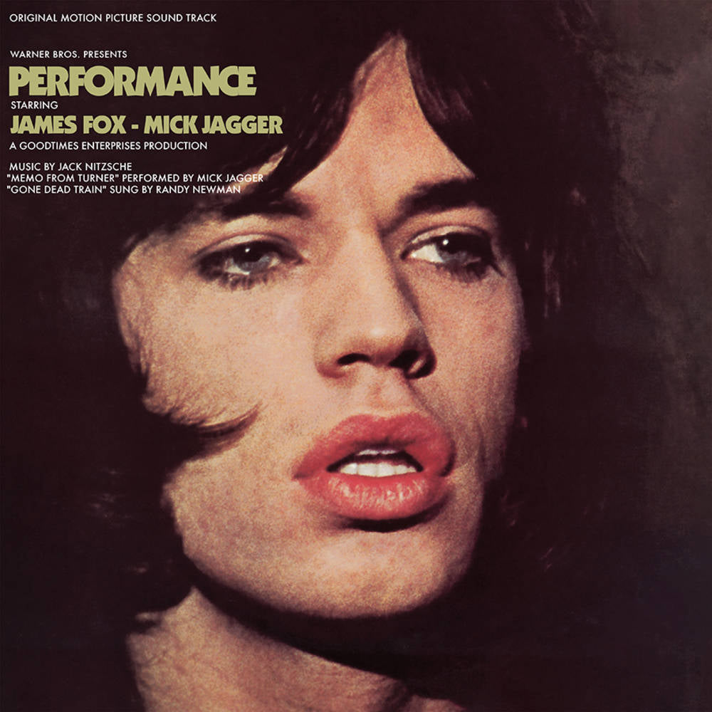'PERFORMANCE' SOUNDTRACK' LP - MICK JAGGER - RANDY NEWMAN & MORE - YELLOW