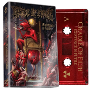 CRADLE OF FILTH 'EXISTENCE IS FUTILE' RED CASSETTE