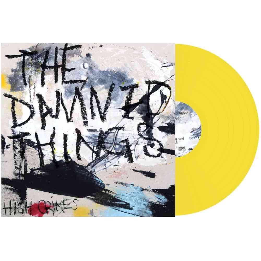 THE DAMNED THINGS 'HIGH CRIMES' LP - YELLOW
