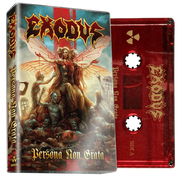 EXODUS 'PERSONA NON GRATA' TINTED RED CASSETTE