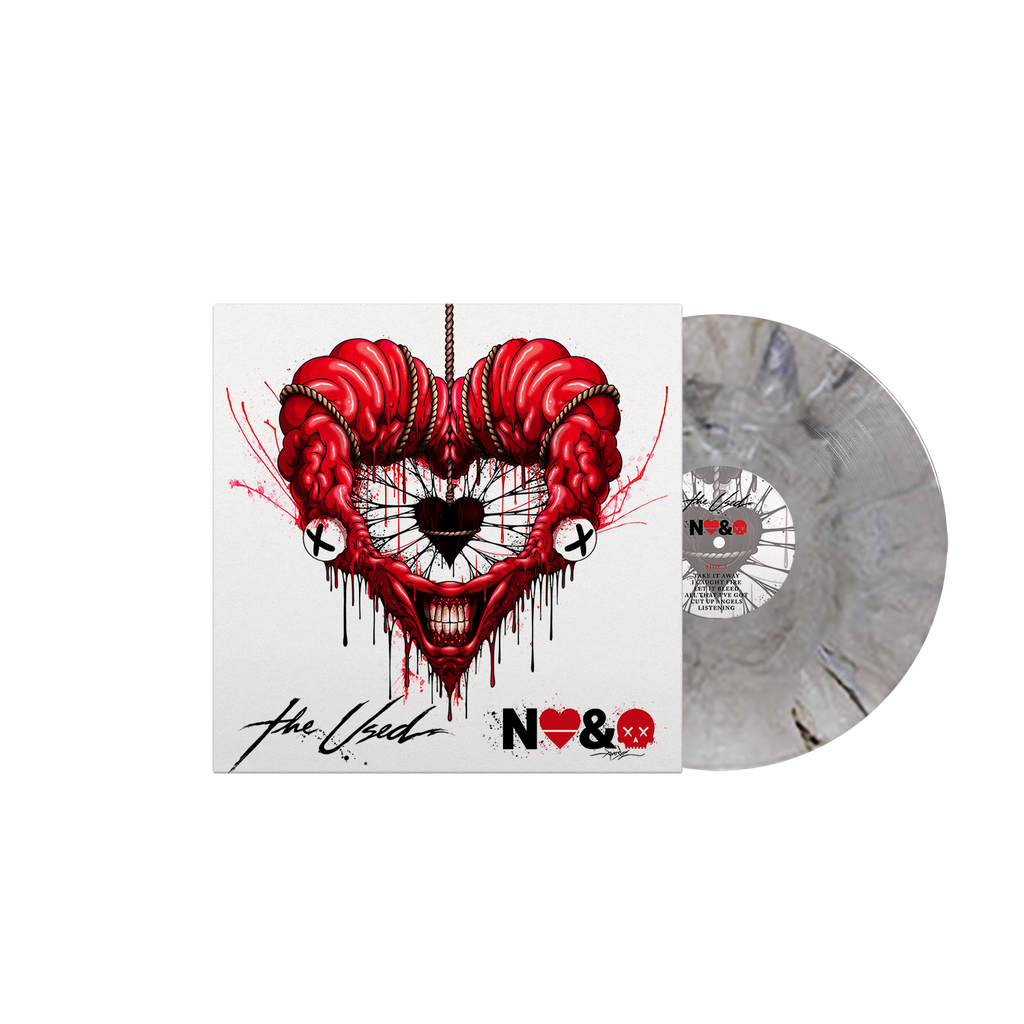 THE USED'IN LOVE AND DEATH' LP + AP SPECIAL COLLECTOR'S EDITION MAGAZINE - EXCLUSIVE - LTD. 500 - GHOST