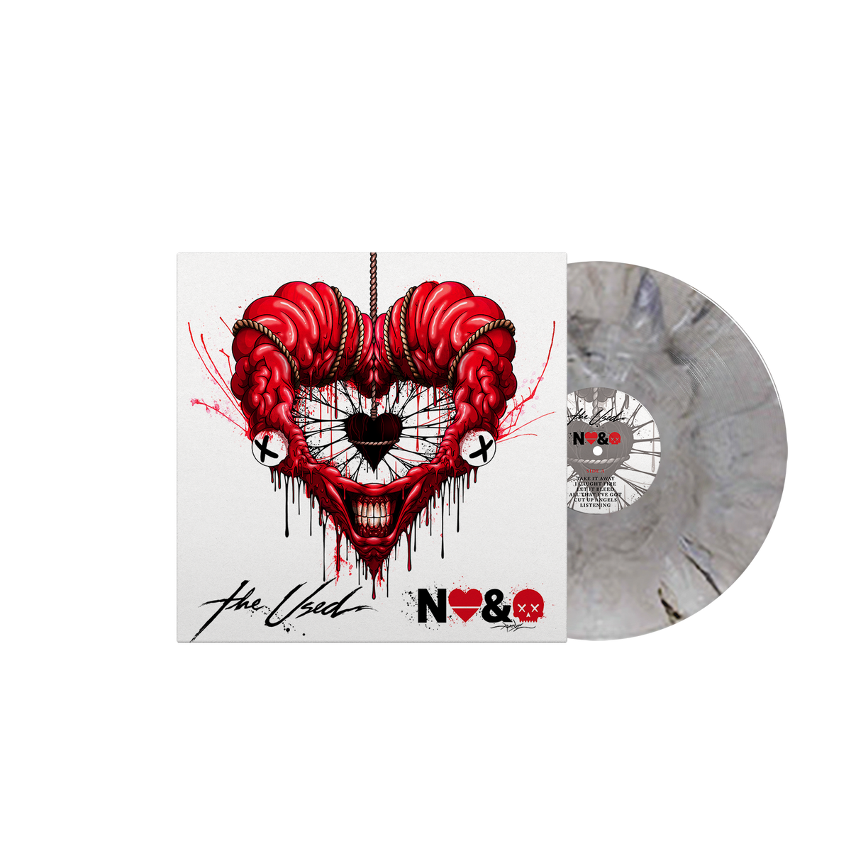 THE USED'IN LOVE AND DEATH' LP + AP SPECIAL COLLECTOR'S EDITION MAGAZINE - EXCLUSIVE - LTD. 500 - GHOST