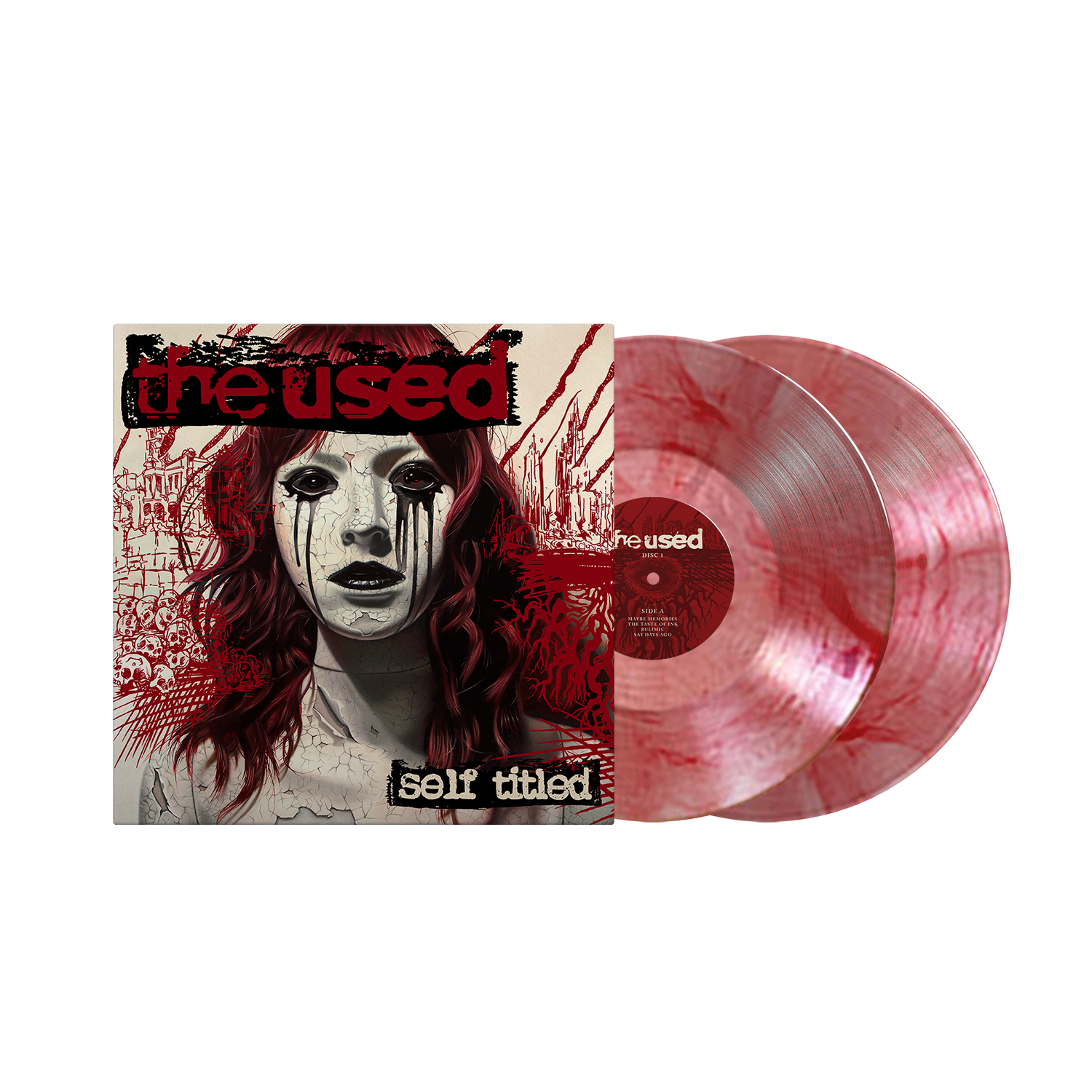 THE USED ‘THE USED’ 2LP + AP SPECIAL COLLECTOR'S EDITION MAGAZINE - EXCLUSIVE - LTD. 500 - BLOODSHOT