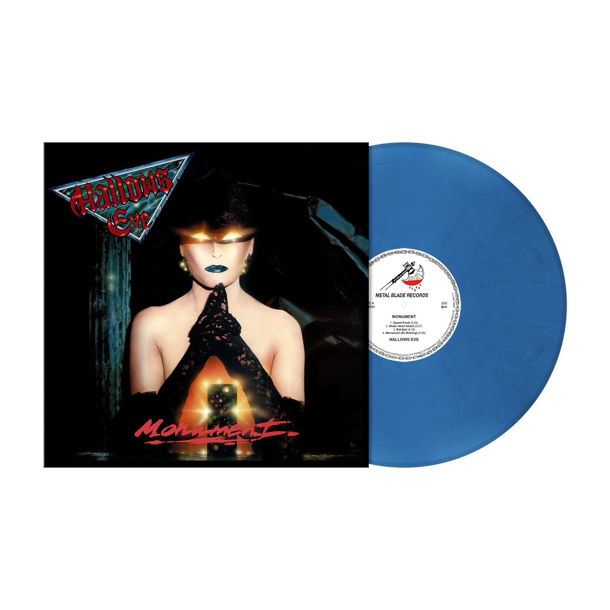 HALLOWS EVE 'MONUMENT' LP - BLUE
