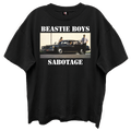 BEASTIE BOYS SABATOGE LIMO BLACK T-SHIRT/GIANT VINTAGE