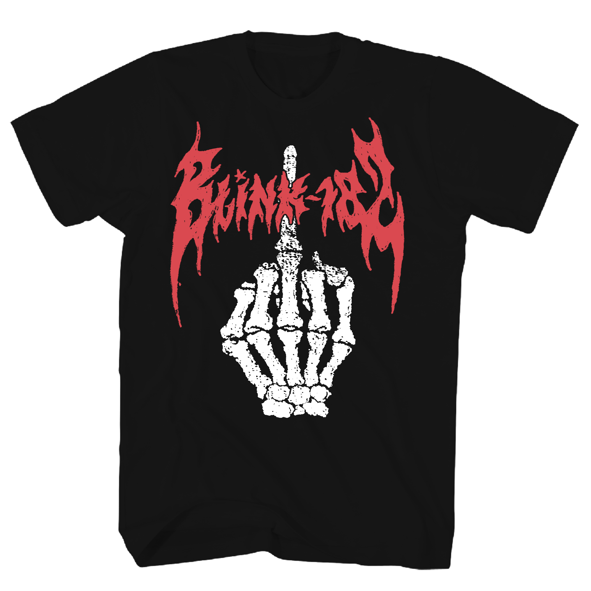 BLINK 182 'MIDDLE FINGER' T-SHIRT