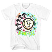 BLINK 182 'WHITE CRAYON' T-SHIRT