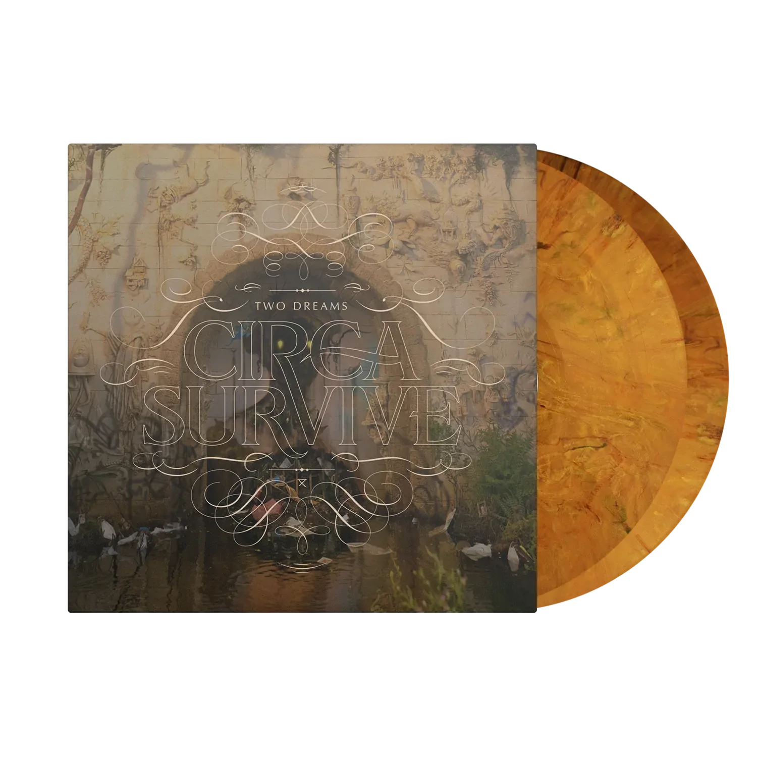 CIRCA SURVIVE ‘TWO DREAMS’ 2LP - EXCLUSIVE - LTD. 500 - GOLDEN MARBLE