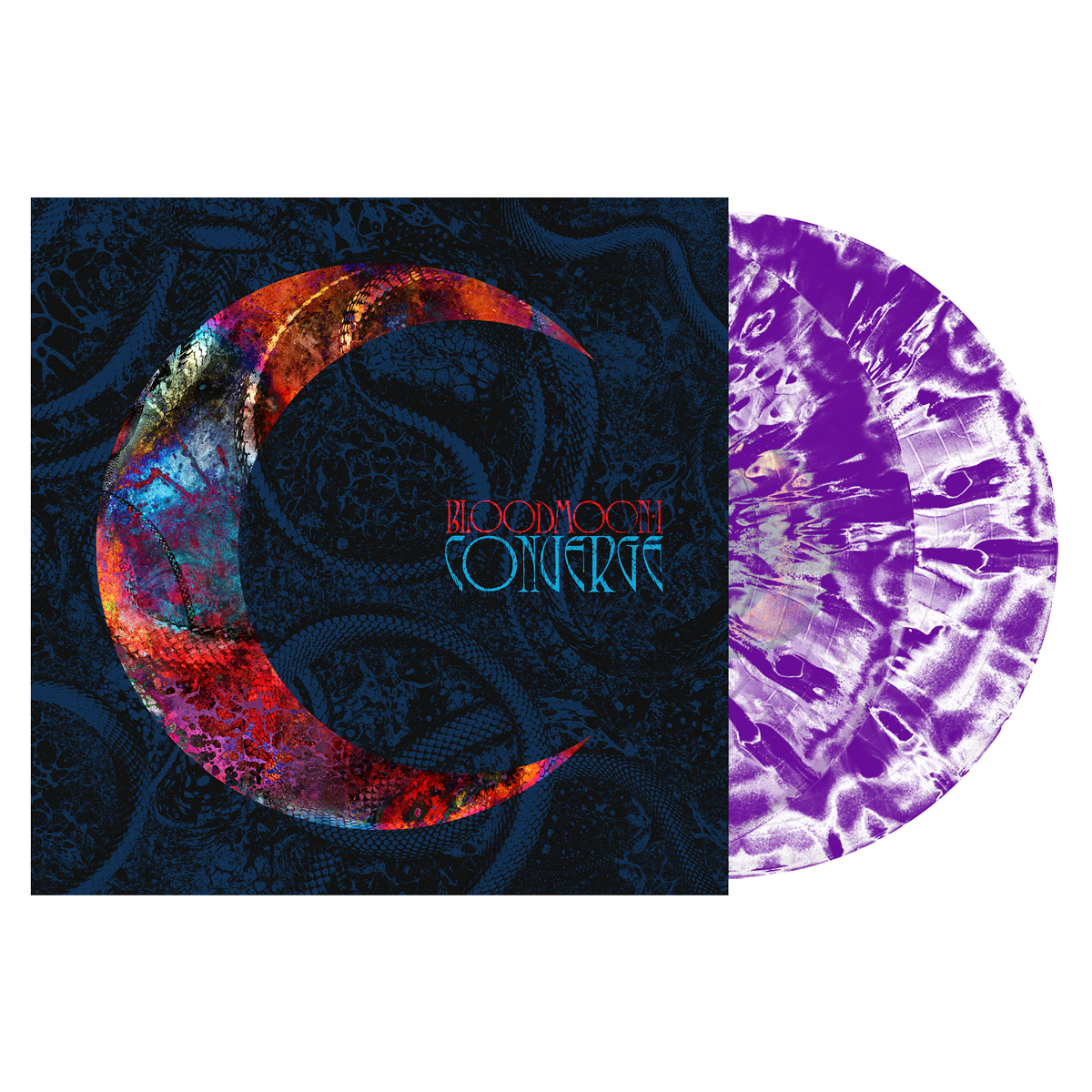 CONVERGE ‘BLOODMOON’ 2LP - EXCLUSIVE - LTD. 500 - CLEAR NEON VIOLET CLOUDY