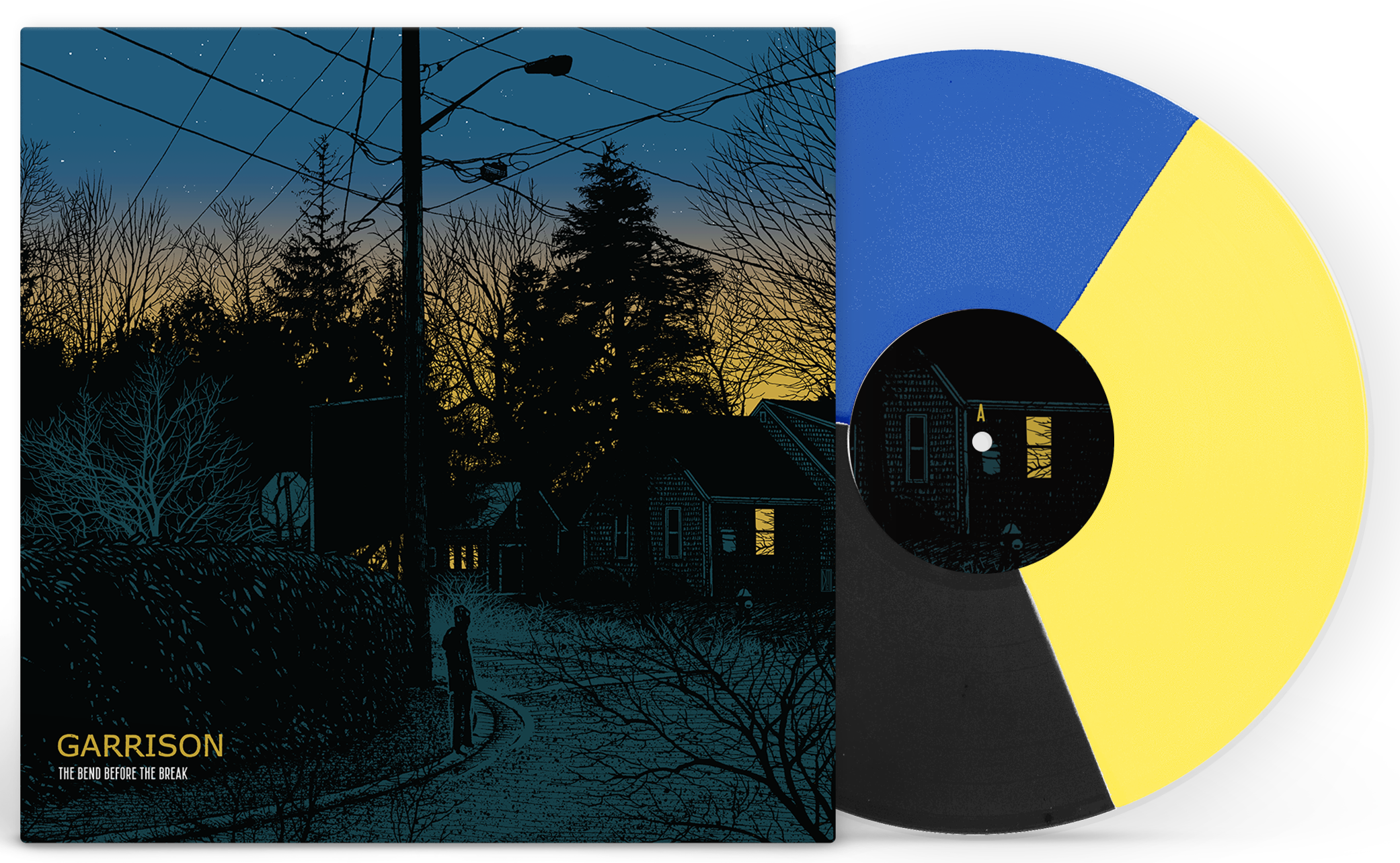 GARRISON ‘THE BEND BEFORE THE BREAK’ LP - EXCLUSIVE - LTD. 100 - HARLOW