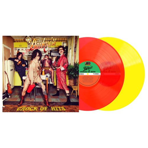 THE DARKNESS 'CROCK OF HITS' 2LP (Red/Yellow Vinyl)
