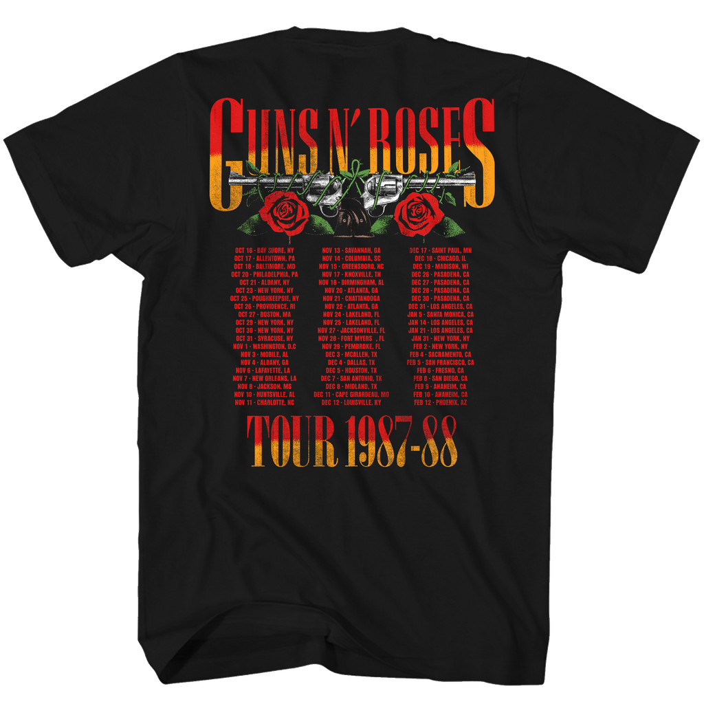 GUNS N ROSES 87-88 TOUR  F/B