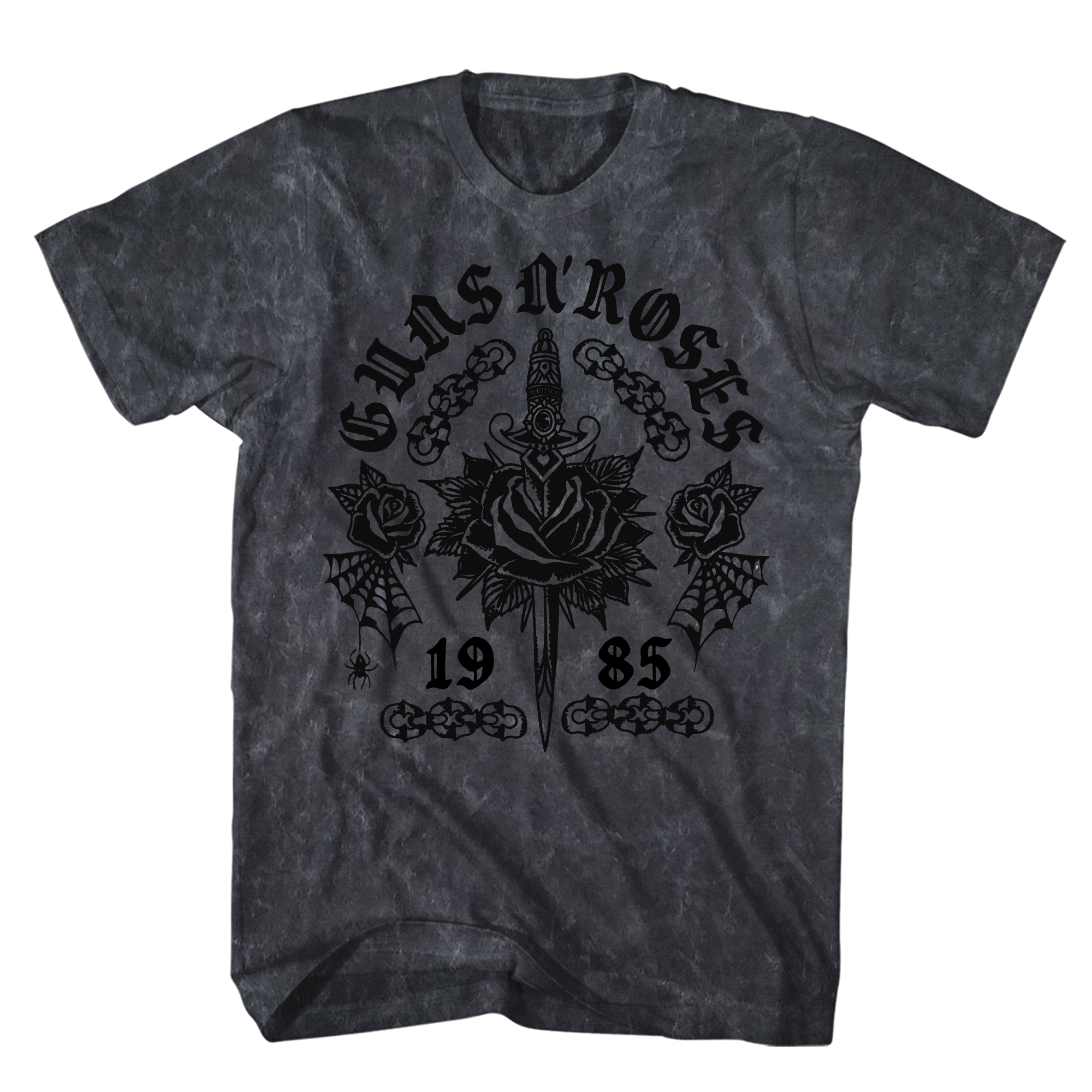 GUNS N ROSES MINERAL WASH TATOO FLOCK