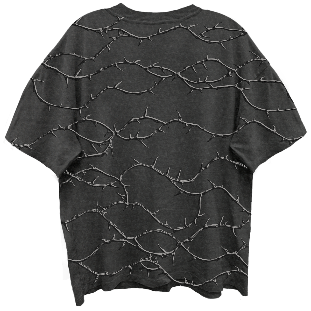 GUNS N ROSES SKULL ROSES FRONT/BCK VINTAGE BLACK ENZYME WASH T-SHIRT/GIANT VINTAGE