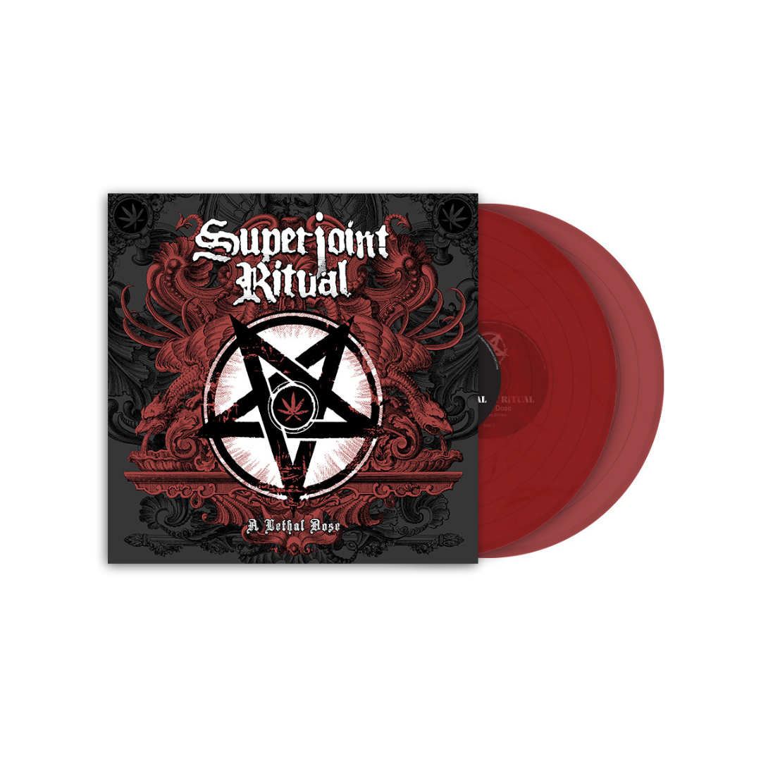 SUPERJOINT RITUAL 'A LETHAL DOSE' 2LP - CLEAR RED