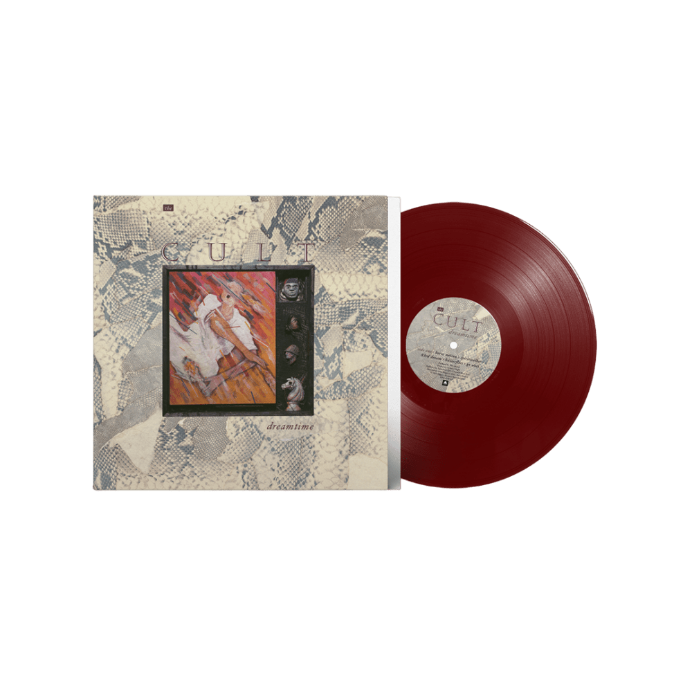 THE CULT 'DREAMTIME' 40TH ANNIVERSARY EDITION LP - OXBLOOD RED