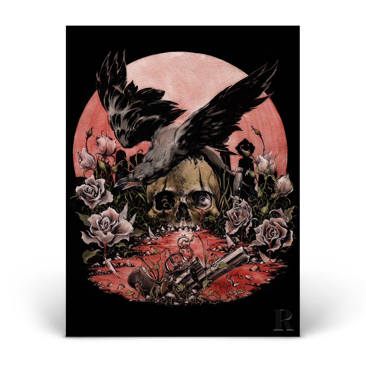 ‘THE CROW’-INSPIRED ART PRINT - EXCLUSIVE - LTD. 250