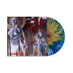 DEATH 'HUMAN' LP - WHITE/BLUE/GOLD/SPLATTER