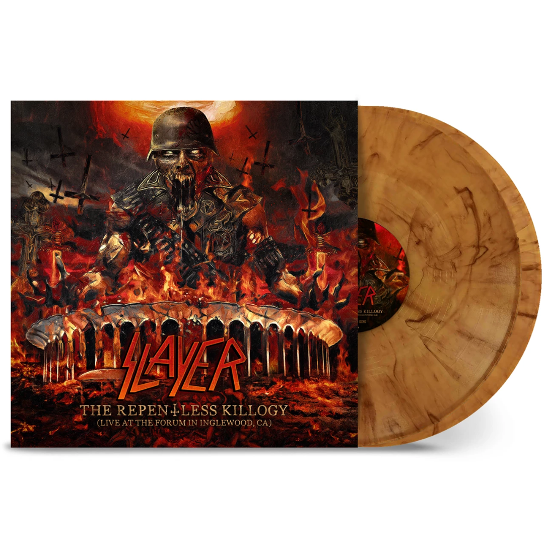 SLAYER 'THE REPENTLESS KILLOGY (LIVE AT THE FORUM IN INGLEWOOD, CA)' 2LP - AMBER SMOKE