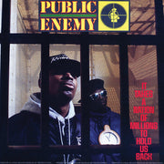 PUBLIC ENEMY 'IT TAKES A NATION OF MILLIONS TO HOLD US BACK' LP - IMPORT