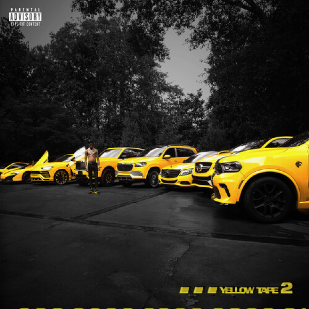 KEY GLOCK 'YELLOW TAPE 2' 2LP - CANARY YELLOW