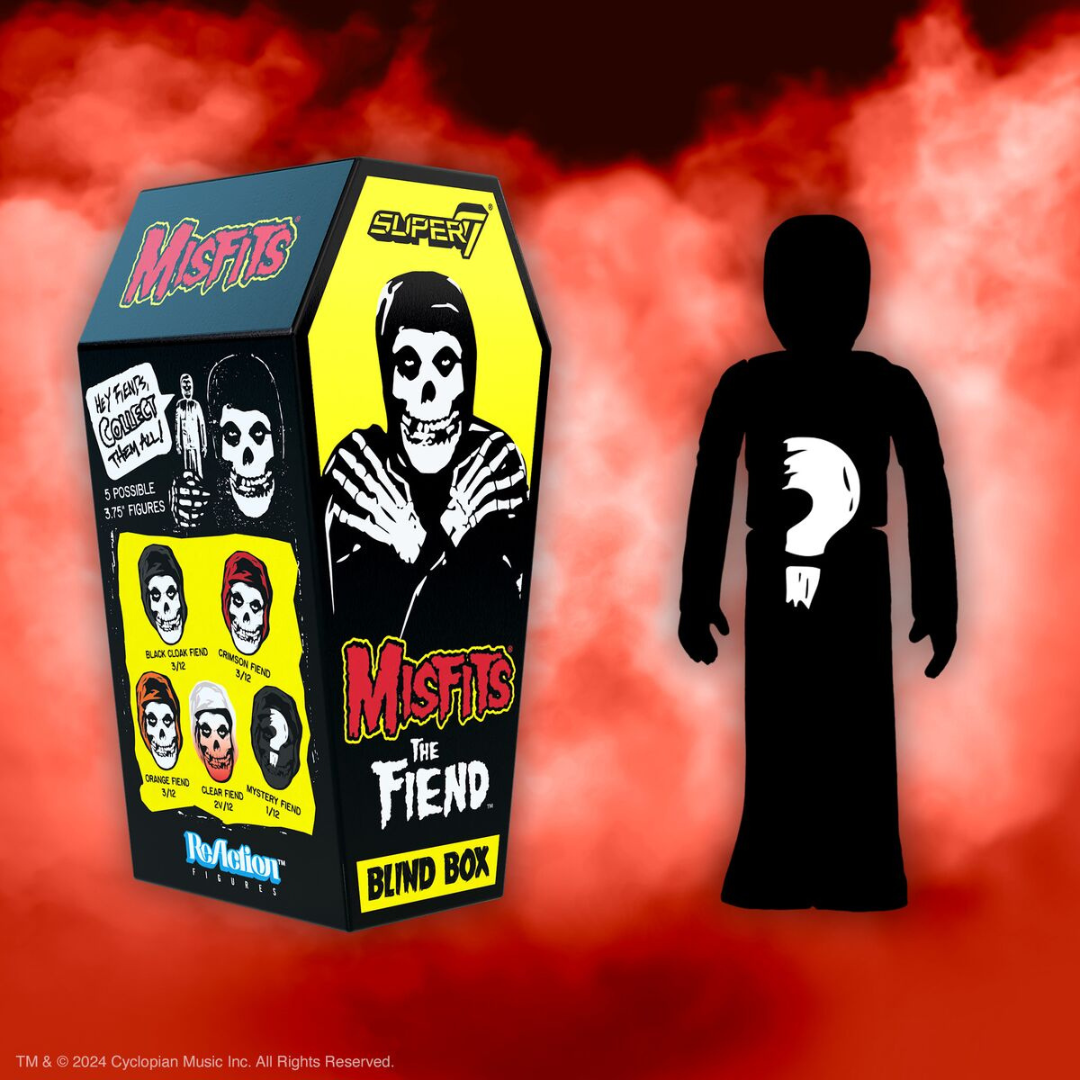 MISFITS BLIND BOX REACTION FIGURES COMPLETE 12 PIECE BOX SET